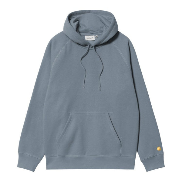 Carhartt Wip Hooded Chase Sweat A Capuche - Angelite / Gold - Streetart.fr